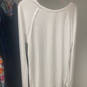 Treasure & Bond White Long Sleeve Tee